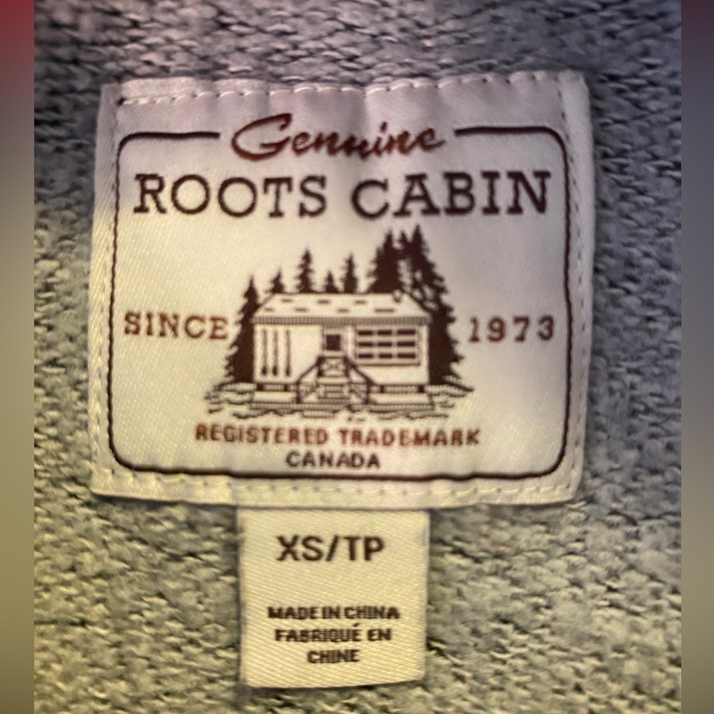 Roots Black Pepper Kanga Hoodie Adult XSM - Picture 10 of 12